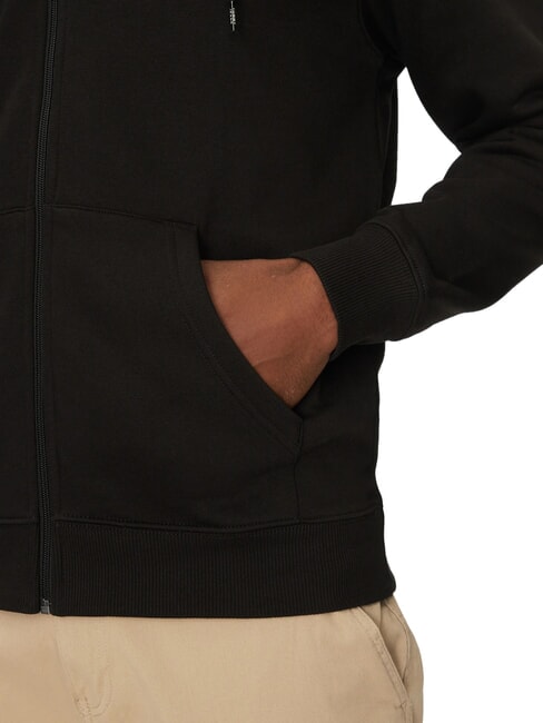 TH JEANS Felpa con zip black - Felpe Uomo