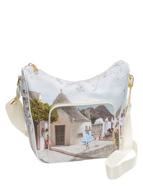 YESBAG Borsa a spalla con tasca alice in trulli - Borse Donna