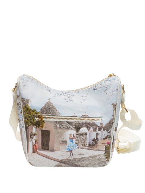 YESBAG Borsa a spalla con tasca alice in trulli - Borse Donna