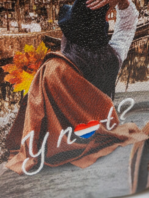 YESBAG Borsa hobo a spalla con tascona autumn in hollad - Borse Donna