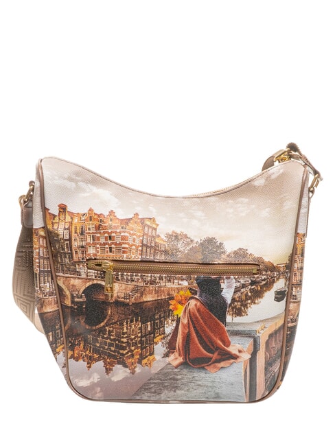 YESBAG Borsa hobo a spalla con tascona autumn in hollad - Borse Donna