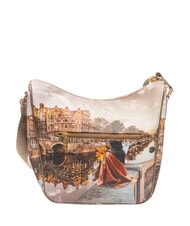 YNOT YESBAG Borsa hobo a spalla con tascona autumn in hollad - Borse Donna - 4