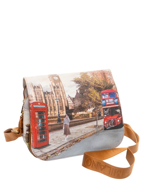 YESBAG Borsa a tracolla con flap london street - Borse Donna