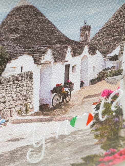 YESBAG Borsa hobo a tracolla alice in trulli - Borse Donna