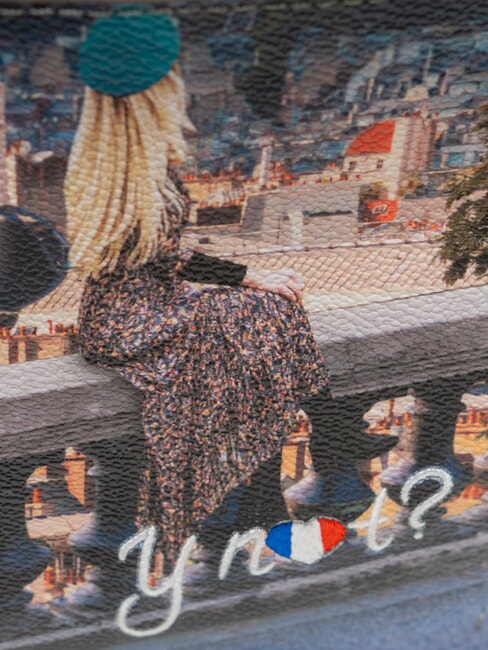 YESBAG Zaino con tasca parigi/cor - Borse Donna