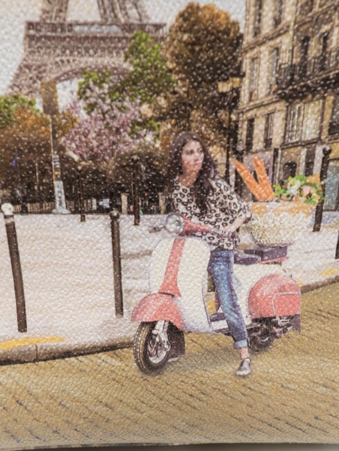 YESBAG SPECIAL Borsa media a spalla velo paris - Borse Donna