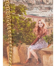 YNOT YESBAG Clutch grande con tracolla in metallo lemon tree - Borse Donna - 3