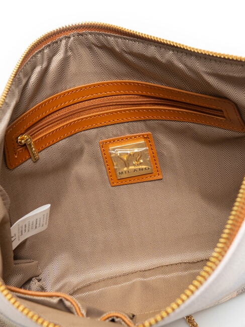 YESBAG Clutch grande con tracolla in metallo lemon tree - Borse Donna