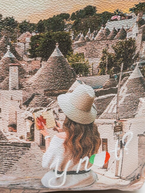 YESBAG Zainetto tondo a due scomparti romantic trulli - Borse Donna