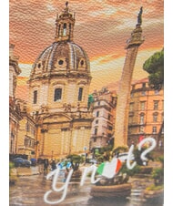 YNOT YESBAG Zainetto tondo a due scomparti rome raining - Borse Donna - 3