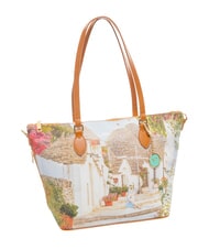 YNOT YESBAG Borsa shopping media a spalla puglia summer - Borse Donna - 2