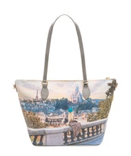 YNOT YESBAG Borsa shopping media a spalla parigi/cor - Borse Donna - 4