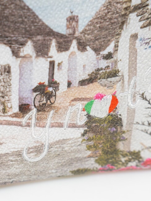 YESBAG Pochette piccola con tracollina alice in trulli - Borse Donna