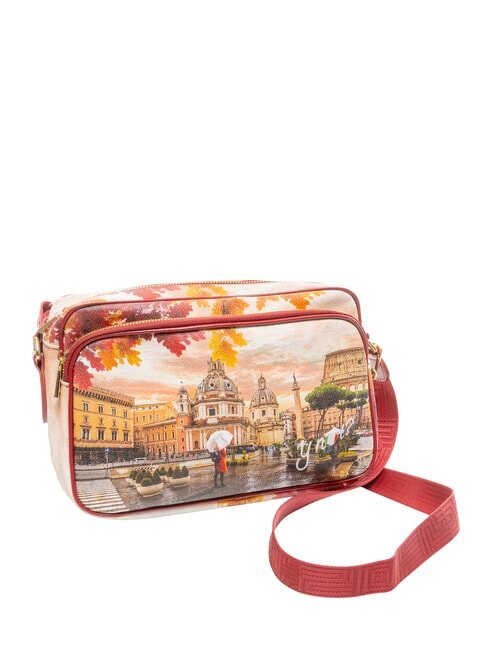 YESBAG Borsa reporter a tracolla rome raining - Borse Donna