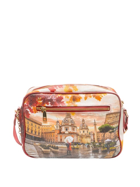 YESBAG Borsa reporter a tracolla rome raining - Borse Donna