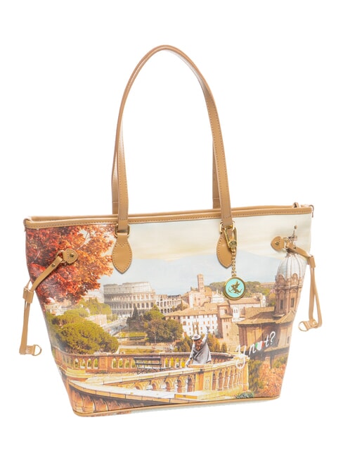 YESBAG Borsa shopping grande rome landscape - Borse Donna