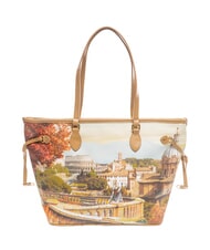 YNOT YESBAG Borsa shopping grande rome landscape - Borse Donna - 4