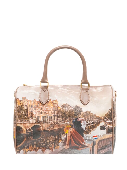 YESBAG Borsa a bauletto con tracolla autumn in hollad - Borse Donna