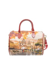 YNOT YESBAG Borsa a bauletto con tracolla rome raining - Borse Donna - 4