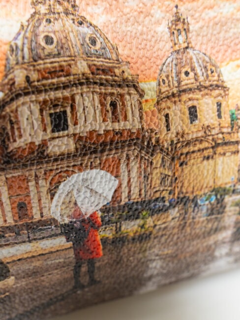 YESBAG Beauty bauletto rome raining - Beauty Case