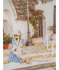 YNOT YESBAG Pochette con tracolla metallica puglia summer - Borse Donna - 3