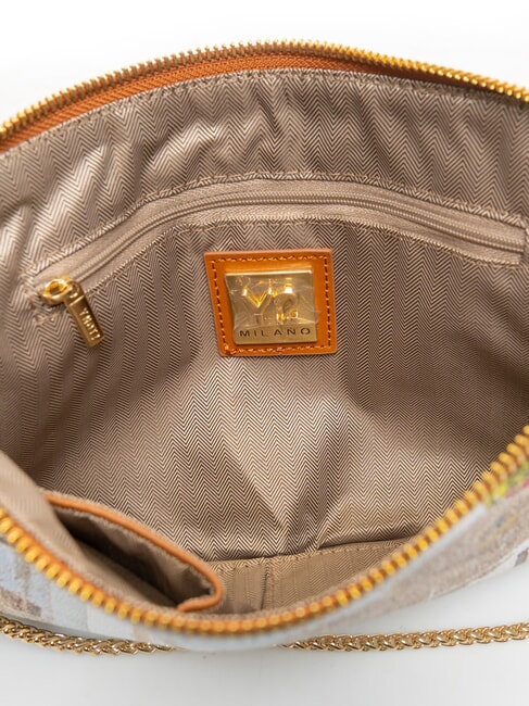 YESBAG Pochette con tracolla metallica puglia summer - Borse Donna