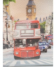 YNOT YESBAG Pochette con tracolla metallica london rainbow - Borse Donna - 3