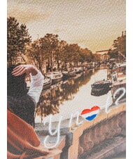 YNOT YESBAG Pochette piatta con polsierina autumn in hollad - Borse Donna - 3