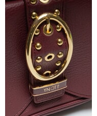 YNOT ROCKER Zaino con fibbia e borchiette wine - Borse Donna - 3