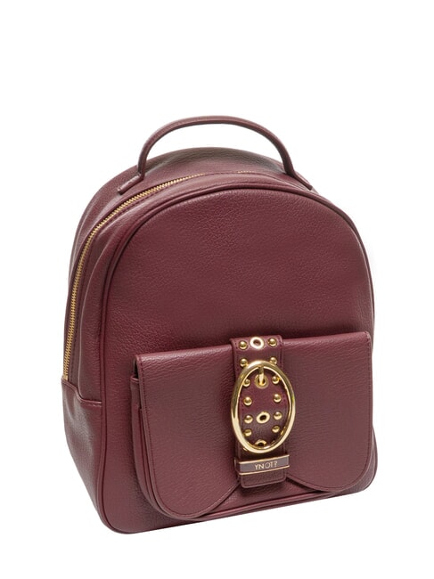 ROCKER Zaino con fibbia e borchiette wine - Borse Donna