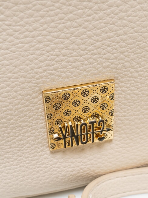 RACHEL Borsa mezzaluna grande con tracolla cream - Borse Donna