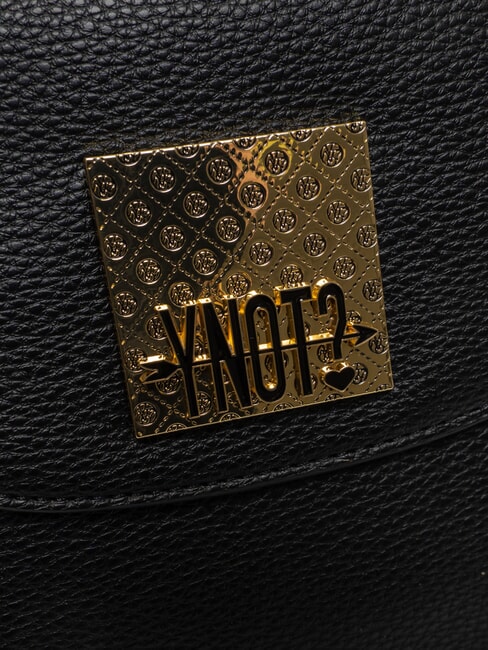 RACHEL Borsa a spalla con flap e tracolla NERO - Borse Donna