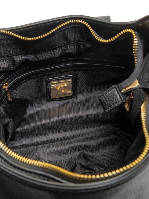 RACHEL Borsa a spalla con flap e tracolla NERO - Borse Donna