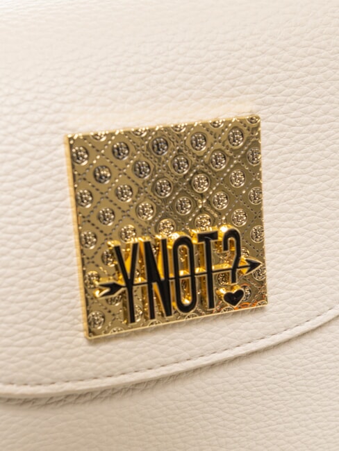 RACHEL Borsa a spalla con flap e tracolla cream - Borse Donna