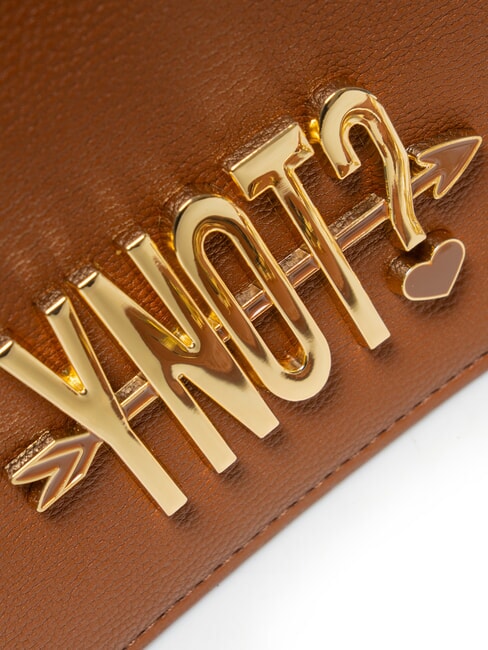 LOVERS Borsa a tracolla con flap tan - Borse Donna