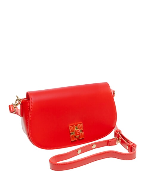 LUCY Borsa a tracolla con flap ROSSO - Borse Donna
