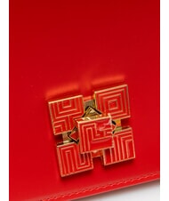 YNOT LUCY Borsa a tracolla con flap ROSSO - Borse Donna - 3