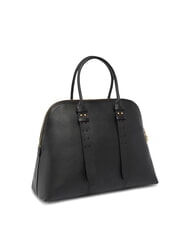 PINKO BOWLING Borsa dome in pelle con tracolla nero limousine - matt gold - Borse Donna - 2