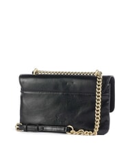 PINKO LOVE BAG Borsa sottile a tracolla in pelle nero limousine - matt gold - Borse Donna - 2