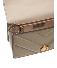 PINKO LOVE ONE MINI Borsa in pelle a tracolla noce-antique gold - Borse Donna - 4