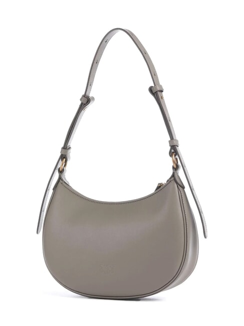 HALF MOON Borsa a spalla in pelle noce-antique gold - Borse Donna