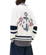 TOMMY HILFIGER TH Cardigan in cotone con bottoni - Maglie Uomo