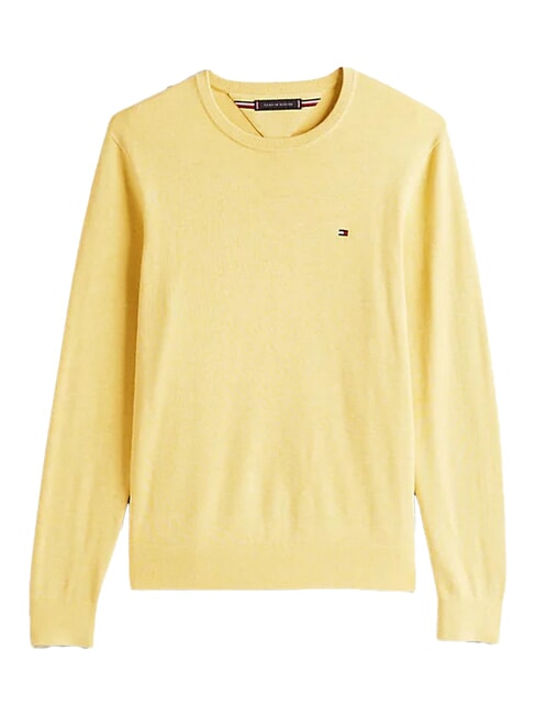 TH Maglione a girocollo micro logo citronella heather - Maglie Uomo