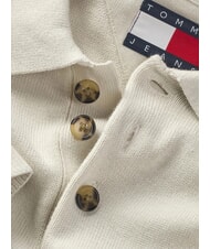 TOMMY HILFIGER TH JEANS Maglione con colletto e bottoni newsprint - Maglie Uomo - 5