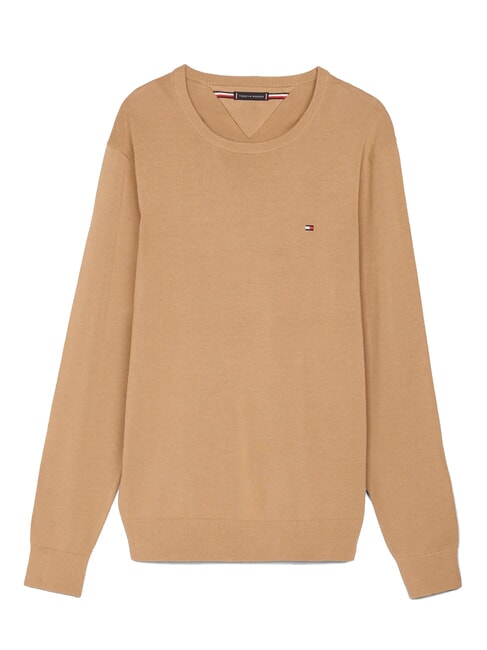 TH Maglione a girocollo micro logo safari canvas - Maglie Uomo