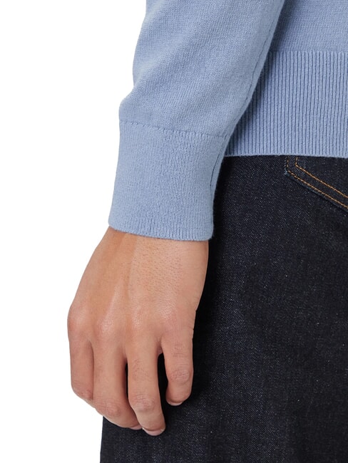 TH Maglione a girocollo micro logo vessel blue heather - Maglie Uomo