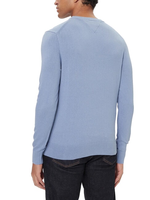 TH Maglione a girocollo micro logo vessel blue heather - Maglie Uomo