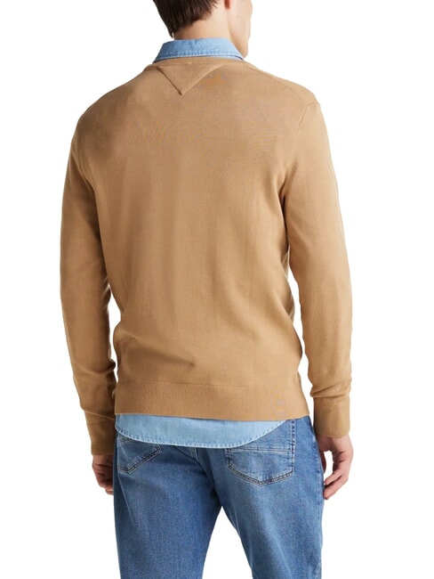 TH Maglione a girocollo micro logo safari canvas - Maglie Uomo