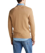 TOMMY HILFIGER TH Maglione a girocollo micro logo safari canvas - Maglie Uomo - 2