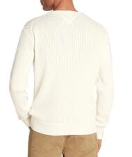 TOMMY HILFIGER TH Maglione girocollo a trecce - Maglie Uomo